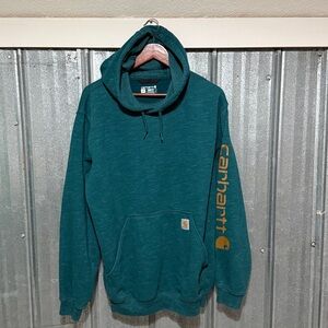Carhartt mid-weight loose fit hoodie Men’s sz M EUC